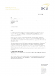 华东理工大学毕业生获得都柏林城市大学电子系统硕士录取通知书