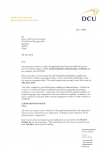 上海外国语大学毕业生获得爱尔兰都柏林城市大学国际关系硕士录取通知书