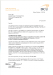 上海师范大学剑桥国际中心学生获得爱尔兰都柏林城市大学金融和会计录取通知书
