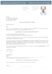 中加合作枫华高级中学学生获得爱尔兰沃特福德理工学院酒店管理录取通知书